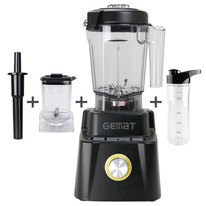 Gemat Blender 2L Jar 600ml <b>Grinder</b> Jar Muddler Portable Cup Multi Functional Smoothie Maker Ice Crusher - Product Image 3