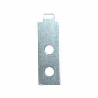 Support de montage de capteur en acier inoxydable usiné CNC de haute précision sur mesure avec brochage