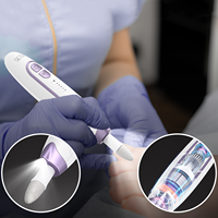 Kit de perceuse à ongles électrique rechargeable 3W sans fil, machine de manucure et pédicure avec 8 embouts de perçage et 60 bandes de ponçage pour salon de manucure