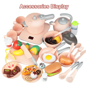 Ensemble de cuisine de jeu pour enfants personnalisé avec cuisinière à induction et accessoires alimentaires - Product Image 6