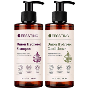 Tratamiento capilar orgánico vegano nutritivo e hidratante OEM/ODM, limpieza profunda para el cuidado de pelucas, champú y acondicionador con hidrosol de cebolla - Product Image 5