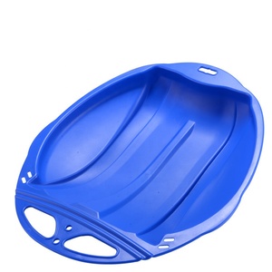 Soucoupe de neige en plastique pour l'extérieur, traîneau rond pour la plage d'hiver - Product Image 3
