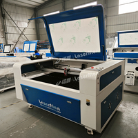 Machine de découpe et de gravure au laser CO2 multifonctionnelle grand format LM-1390-2, signalétique publicitaire en acrylique, production stable à haute vitesse