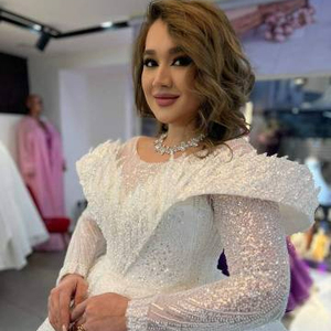 S7444F nuevo vestido de novia de lujo con cuentas encaje blanco de talla grande vestido de novia para mujeres que ofrecen Envío Directo - Product Image 1