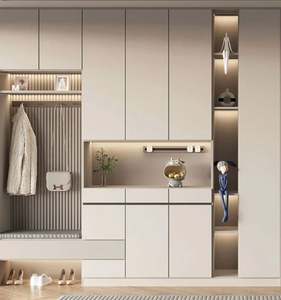 Mueble Zapatero Moderno de Madera para Entrada y Centro Comercial, para Uso Doméstico y Muebles de Sala de Estar - Product Image 1