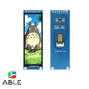 Module d'affichage TFT LCD Able AIOT 2,79 pouces, type barre allongée, 142x428 IPS, interface SPI 4 fils, connecteur 8 broches - Product Image 6