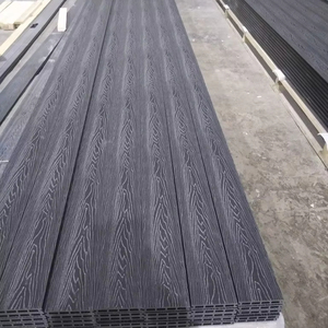 Ngoài trời WPC lồng vào nhau gạch lát sàn decking Rắn Gỗ nhựa composite tếch sàn boong - Product Image 1