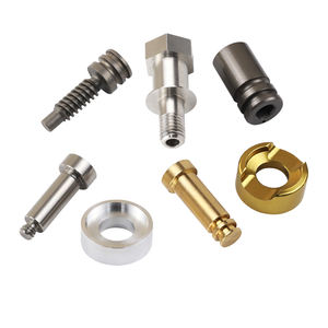 Lattice-light Lightweight Titanium <strong>Parts</strong> Merged with Heat-treated Custom Titanium Shafts CNC Medical Implants - Product Image 1