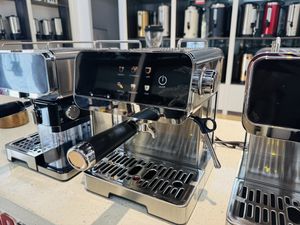 ULKA Porte-filtre Commercial 58mm <span class=keywords><strong>Double</strong></span> Chaudière Cafetière Espresso Maison Électrique Maison Espresso Hopper Français Ménage RV - Product Image 4