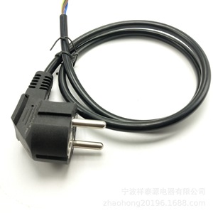 Câble de prise Europower 250V 16A 3G1.5mm, fil de cuivre isolé en PVC, utilisation pour appareils électroménagers - Product Image 4