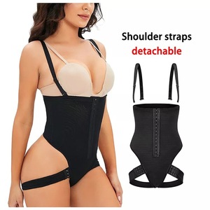 Dropshipping 2025 Bikini estilo 3 gancho Shaper doble compresión BBL pantalones cortos transpirables fajas colombianas entrenador de cintura Shaper - Product Image 4