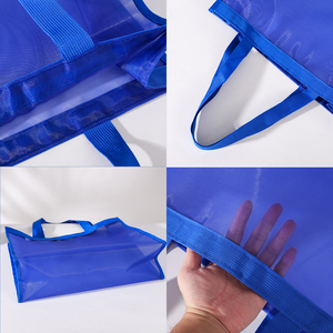 Fashion <strong>Large</strong> Capacity Transparent Mesh <strong>Beach</strong> <strong>Bag</strong> Waterproof Insulated Women's Summer Outdoor Swimming <strong>Bag</strong> Recyclable Washable - Product Image 5