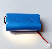 Pack de batteries personnalisé 18650 3.7V 7.4V 11.1V 3000mAh Lithium-Ion Cylindrique Cathode LiNiMnCoO2 Durée de vie 800 cycles 140g -15~65°C Usage domestique