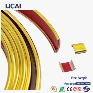 <span class=keywords><strong>Bande</strong></span> de bordure en <span class=keywords><strong>PVC</strong></span> en forme de U pour cadre photo avec lignes de moulage écologiques - Product Image 1