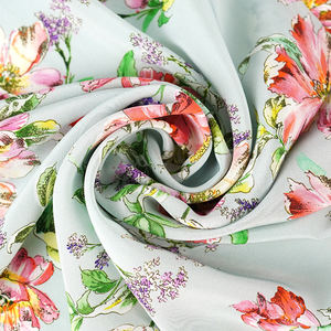 2021 nouvelle impression florale à la mode High Pixel Pure Silk <span class=keywords><strong>CDC</strong></span> pour grossiste - Product Image 3