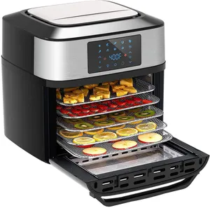 12l 15l 18l 23l Groot Formaat Lucht Friteuse Oven Keuken Machine Accessoires Digitale Elektrische Friteuses Lucht Oven Friteuse