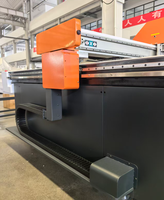 Machine de découpe CNC industrielle Rongchi 1625 avec grande table de travail pour textiles, joints, fibres de carbone, sur mesure