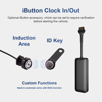 Système de suivi Android iOS Bluetooth iButton 4G GPRS GPS intelligent pour voiture, terminal de démarrage/arrêt à distance du moteur, traceur de véhicule PC