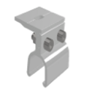 Accessoires solaires OEM/ODM Matériau A6005-T6 Vietnam VNTECH GLOBAL Accessoires de montage de panneaux solaires à anode blanche givrée - Product Image 2