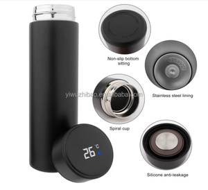 Borraccia Termica Intelligente con Isolamento Sottovuoto, Display LED della Temperatura e Infusore <span class=keywords><strong>per</strong></span> Tè, Produzione e Vendita all'Ingrosso ZB Factory - Product Image 2