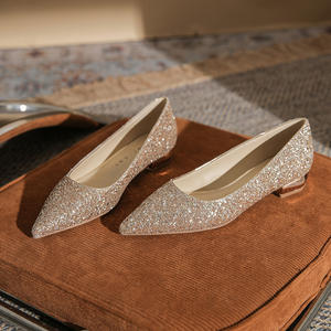 Zapatos Planos de Ballet con Punta en Pico, Impermeables, Elegantes, de Una Sola Correa para Mujer, Versátiles, Disponibles en Todas las Temporadas, Venta al Por Mayor - Product Image 6