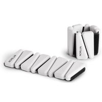 Kit de Pilates et de Rééducation Premium en Silicone Durable et Réglable, avec Tapis de Yoga, Anneau, Ballon, Haltères et Poids de Poignet pour la Résistance