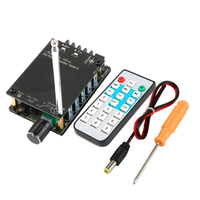 Amplificateur audio stéréo sans fil 5.0 avec radio 100W*2, carte amplificateur de puissance numérique avec radio TPA3116D2