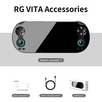 Console de jeu portable ANBERNIC RG VITA Pro, lecteur de jeux rétro portable, prend en charge les émulateurs PSP/PS1/N64, console de jeux d'arcade