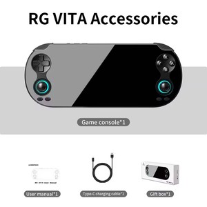 Consola de Juegos Portátil ANBERNIC RG VITA Pro, Reproductor de Juegos Retro, Compatible con Emuladores de PSP/PS1/N64, Consola de Juegos <span class=keywords><strong>Arcade</strong></span> - Product Image 3