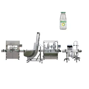 hot sale automatic water bottling packing machine liquid filling capping labeling machine production line