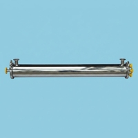 Boîtier de membrane RO en acier inoxydable 316L de qualité sanitaire 4080 40120 40160 pour le traitement de l'eau