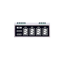 Écran LCD transparent à 7 segments, petit format, personnalisé pour usine, à faible consommation d'énergie, pour compteurs d'énergie domestiques et instruments de contrôle de puissance