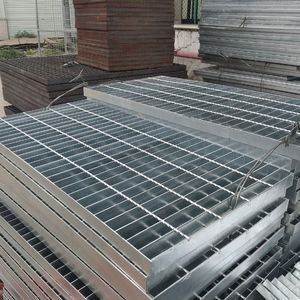 Grille <span class=keywords><strong>de</strong></span> passerelle en acier galvanisé flexible pour trottoir et <span class=keywords><strong>garage</strong></span>, épaisseur 6 mm, efficace et robuste - Product Image 3
