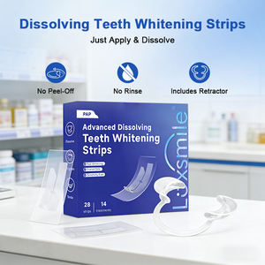 Luxsmile Fabricant en Gros de Marques Privées Bandes Blanchissantes Dissolvantes pour les Dents Sans Peroxyde, Sûres pour l'Émail - Product Image 2