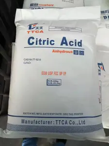 Fast Delivery Of High Purity Citric Acid Monohydrate/Anhydrous Powder For Food Additives As Sweetener