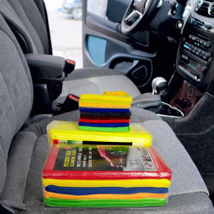 Paquete <span class=keywords><strong>de</strong></span> 36 trapos <span class=keywords><strong>de</strong></span> <span class=keywords><strong>lavado</strong></span> <span class=keywords><strong>de</strong></span> coches <span class=keywords><strong>de</strong></span> microfibra <span class=keywords><strong>de</strong></span> 16x16 pulgadas 300 GSM tejido ecológico sin pelusa para Toalla <span class=keywords><strong>de</strong></span> limpieza <span class=keywords><strong>de</strong></span> cocina <span class=keywords><strong>de</strong></span> coche - Product Image 3