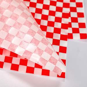 Papier d'emballage pour hamburgers et sandwichs à emporter en gros en Chine, papier d'emballage pour aliments frits, papier d'emballage imperméable et résistant à la graisse, personnalisé - Product Image 6