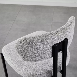 Sillas Moren de lujo para el hogar, sillas de espera de salón tapizadas de tela, sillas de bar de cocina con estructura KD para restaurante de alta calidad - Product Image 5