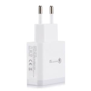 QC3.0 Cargador rápido USB Adaptador de corriente de carga rápida 3.5A 18W Cargador de pared portátil Enchufe DE LA UE EE. UU. Para SAMSUNG <span class=keywords><strong>IPHONE</strong></span> HUAWEI <span class=keywords><strong>Mi</strong></span> 8 - Product Image 6