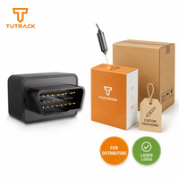 Rastreador GPS OBD 4G con Firmware Personalizado, Plug and Play, OEM, Posicionamiento GPS BDS LBS en Tiempo Real, Geocerca, Batería de Respaldo, Antirrobo para Flotas