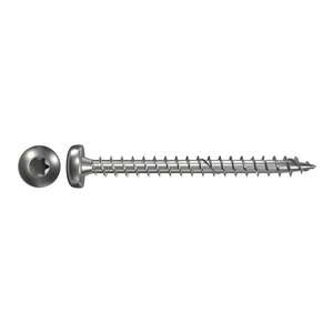 FISCHER - 657361 Torx stainless steel chipboard screw with semicircular head and full thread FPF-PT A2F <b>BRADS</b>, PINS AND NAILS - Product Image 1