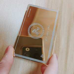 2024 nuevo producto logotipo personalizado tarjeta de visita de Metal tarjetas NFC chapado en oro ID/IC/Rfid tarjeta de crédito impresa Tarjeta de plata cepillada