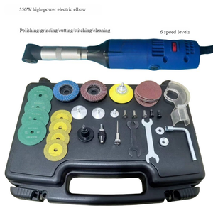 Industrial Grade Angle With Elbow Handle for Seam Clearing Cutting Engraving and Sanding / Angle / - Product Image 3