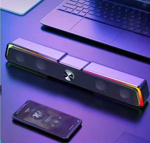 HP DHE-6002S Ban Đầu Di Động Không Dây <span class=keywords><strong>Bluetooth</strong></span> 5.0 Hi-Fi Stereo Loa Với RGB Chiếu Sáng - Product Image 4