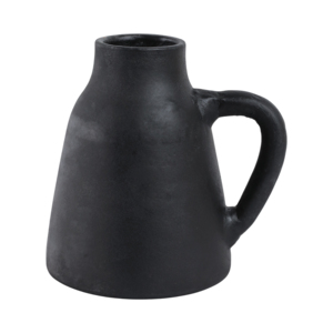 Vaso in terracotta con manico per l'arredamento del soggiorno, vaso decorativo per fiori, per camera da letto, casa, ufficio, scrivania - Product Image 1