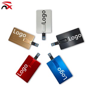 Customized Direct Sell Credit Card Payment Accepting Customized Card Pendrive 8gb High Speed 16gb 64gb Metal Business Usb Card