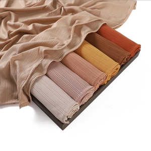 Pañuelo coreano de encaje para mujer, hiyab, estola, pañuelo largo, lungi, velo de lujo, tela, velos de lujo, imán, manillar, mangas - Product Image 1