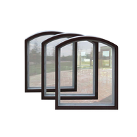 Fenêtre en aluminium et verre durable, esthétique, ventilée et anti-insectes pour hôpitaux, laboratoires et résidences