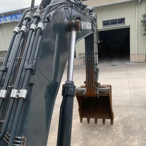 Excavatrice sur chenilles hydraulique Hyundai 375LVS d'occasion, grande capacité 37 tonnes, de fabrication coréenne, pour travaux de construction et d'exploitation minière, modèle Hyundai 375 - Product Image 5