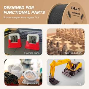 Filamento Hyper PLA de 1.75mm, Negro, Alta Velocidad, para Impresora 3D, Precisión Dimensional, 2.2 Libras - Product Image 5